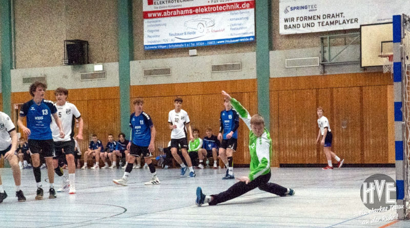 Kein weiterer Krimi - Verdiente Heimniederlage: HVE mB1 - DJK Ewaldi Aplerbeck