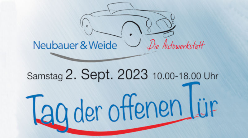 Einladung zum Tag der offenen Tür